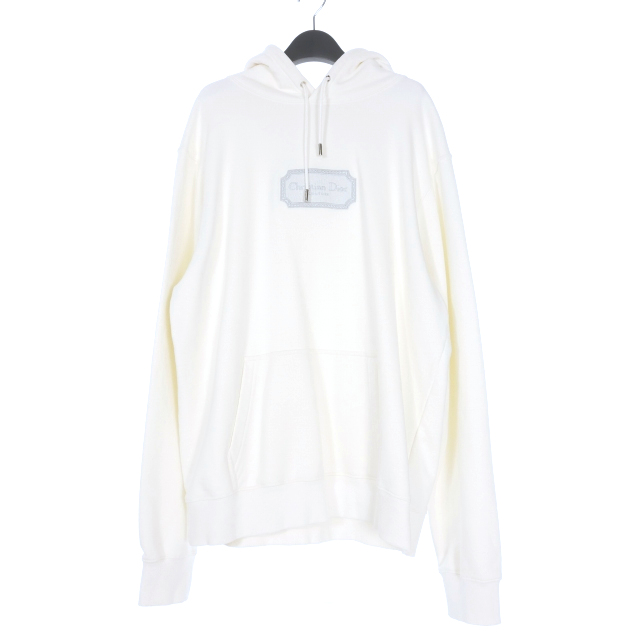 【中古】ディオール Dior 23SS CHRISTIAN DIOR COUTURE EMBROIDERED RELAX FIT HOODIE フーディ パーカー L