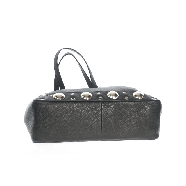 【中古】ヴァレンティノ ガラヴァーニ VALENTINO GARAVANI NELLCOTE ネルコート レザートートバッグ 鞄 ブラック 黒_2