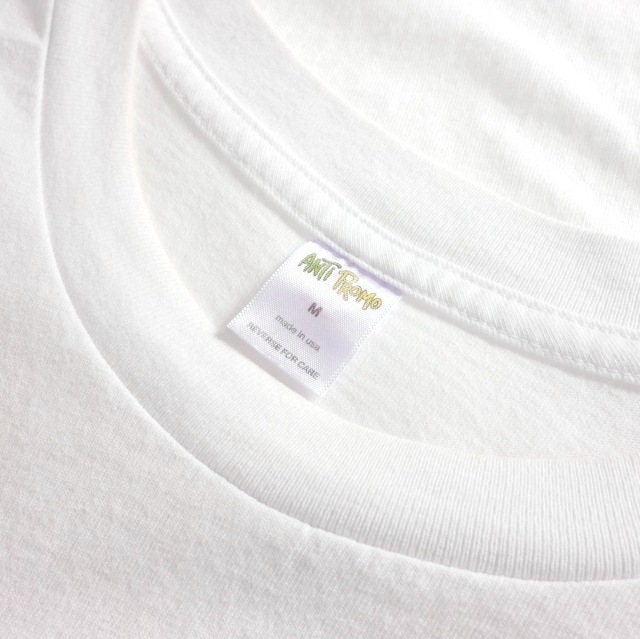 【中古】マッティボーイ Matty Boy 25SS ANTI PROMO Tee NY限定 ポケットTシャツ カットソー 半袖 M ホワイト 白_7