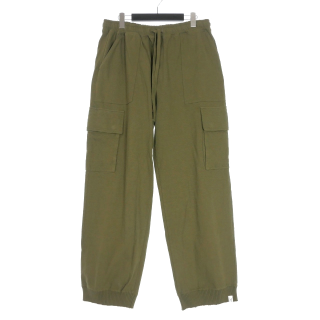 【中古】パーフェクトリブズ Perfect ribs Light Basic Cargo Pants ベーシックカーゴパンツ スウェットパンツ XL カーキ 緑  メンズ