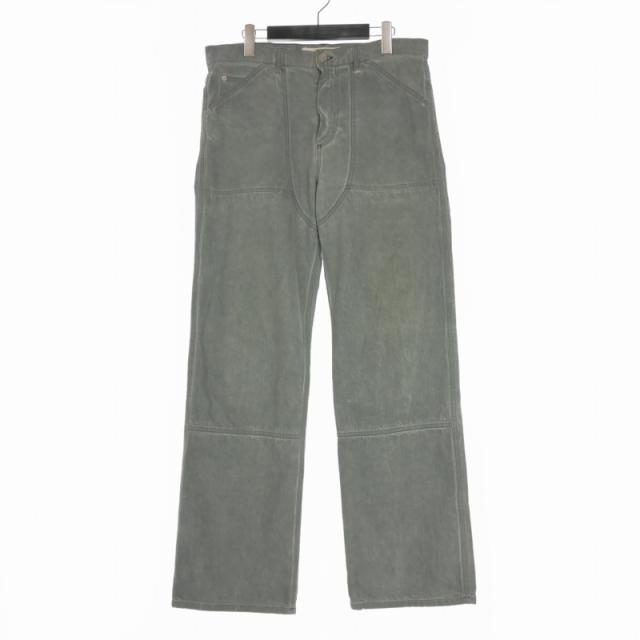 【中古】マルニ MARNI 23SS 切替 ワイドジーンズ デニムパンツ 30 グレー PUJU0065A0 国内正規 メンズ