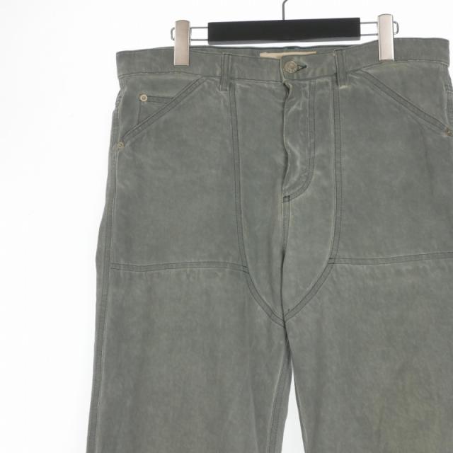 【中古】マルニ MARNI 23SS 切替 ワイドジーンズ デニムパンツ 30 グレー PUJU0065A0 国内正規 メンズ_2