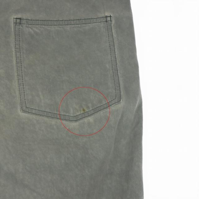 【中古】マルニ MARNI 23SS 切替 ワイドジーンズ デニムパンツ 30 グレー PUJU0065A0 国内正規 メンズ_4