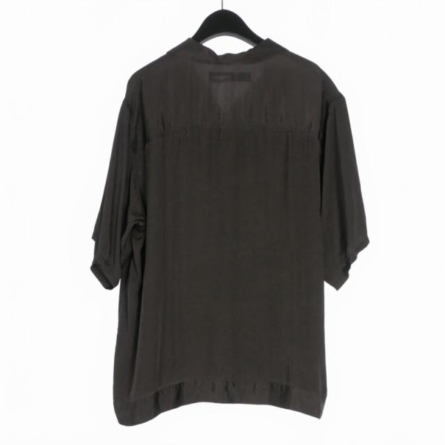 【中古】未使用品 ネイプ NAPE 25SS DECAY TYPE1st HSH オープンカラーシャツ 半袖 1 ブラック 黒 432 メンズ_1