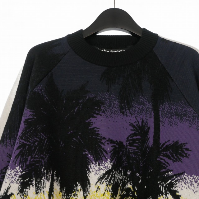 【中古】未使用品 パームエンジェルス PALM ANGELS 23SS PALM SUNSET TRACK JQRD SWEA XL PMHE046S23KNI0013710 国内正規 メンズ_2