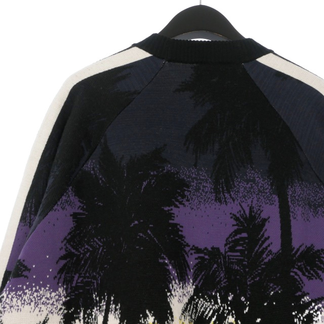 【中古】未使用品 パームエンジェルス PALM ANGELS 23SS PALM SUNSET TRACK JQRD SWEA XL PMHE046S23KNI0013710 国内正規 メンズ_4