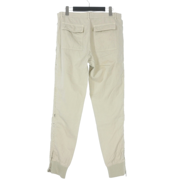 【中古】マルタンマルジェラ 10 Martin Margiela 10 12SS サイドジップリブパンツ 46 オフホワイト S30KA0264_1