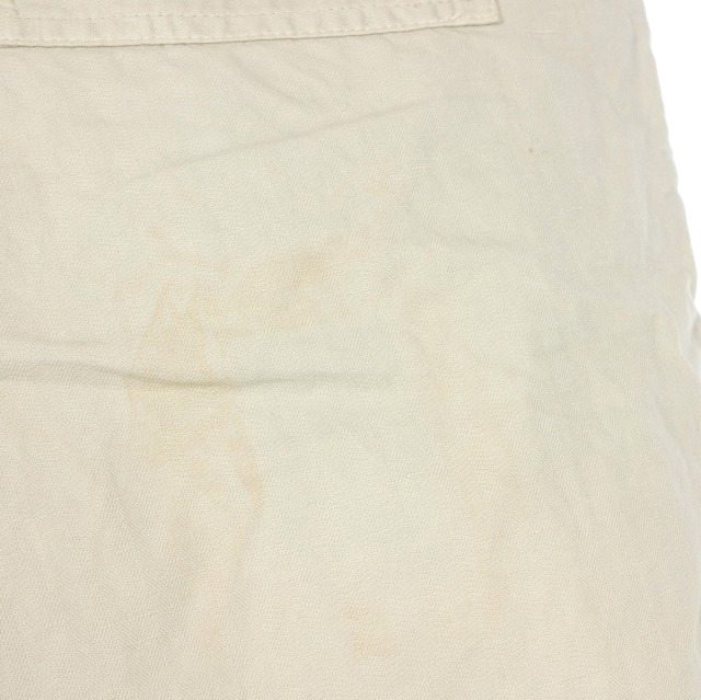 【中古】マルタンマルジェラ 10 Martin Margiela 10 12SS サイドジップリブパンツ 46 オフホワイト S30KA0264_6