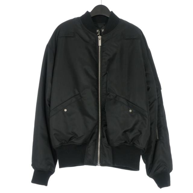 【中古】未使用品 フォーティーフォーレーベルグループ 44 LABEL GROUP BOMBER BOMBER NYRON ボンバージャケット 48