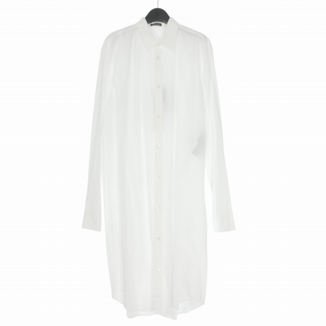 【中古】未使用品 アンドゥムルメステール ANN DEMEULEMEESTER MAURICE STANDARD ELONGATED SHIRT ロングシャツ
