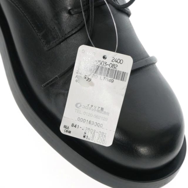 【中古】未使用品 アンドゥムルメステール ANN DEMEULEMEESTER 24AW DEX PINTUCK DERBY TUXON ダービーシューズ_7
