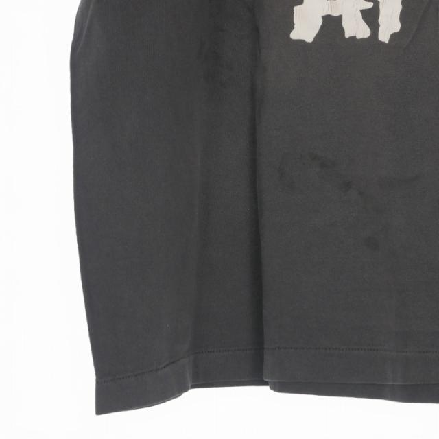 【中古】未使用品 セントマイケル SAINTMICHAEL × A BATHING APE 26SS BAPE_SS T-SHIRT/ALWAYS LOVE Tシャツ L ブラック_5