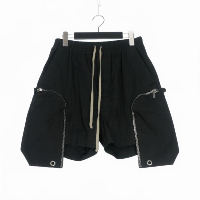 【中古】リックオウエンス Rick Owens 23SS Bauhaus Boxers Shorts ショートパンツ ショーツ 46 ブラック 黒