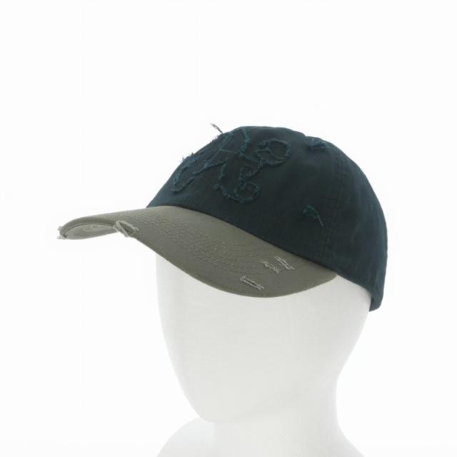 【中古】未使用品 パームエンジェルス 24AW ベースボールキャップ 帽子 O/S ANTHRACITE TAUP ブラック/カーキ