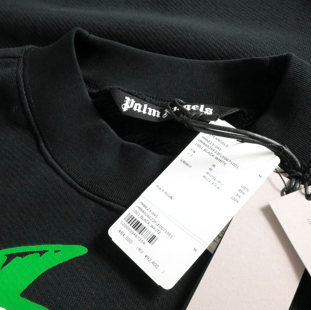 【中古】未使用品 パームエンジェルス 23SS SKETCHY CLASSIC CREWNECK クルーネックスウェット トレーナー 長袖 M_5
