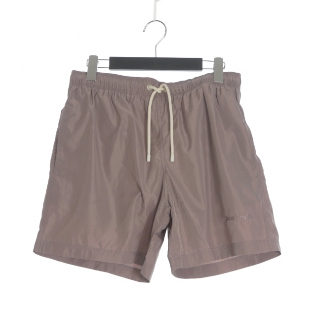 【中古】未使用品 パームエンジェルス PALM ANGELS 24SS Palm Angels Classic Logo Swim Shorts M 紫 PMFD002S24FAB0013636 メンズ