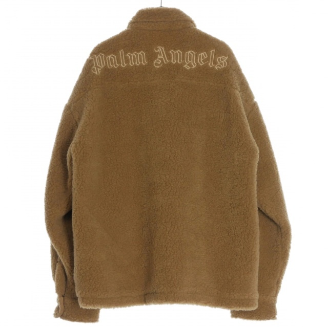 【中古】未使用品 パームエンジェルス PALM ANGELS 24AW Bear In Mind Shirt Jacket 48 ブラウン 茶 PMES035F24FAB0016262 メンズ_1