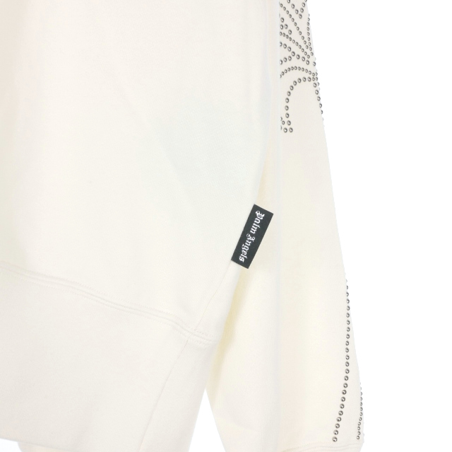【中古】未使用品 パームエンジェルス PALM ANGELS 24SS MILANO STUD CREW クルーネックスウェット トレーナー 長袖 L_4