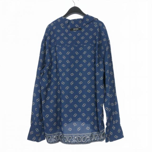 【中古】未使用品 パームエンジェルス PALM ANGELS 24SS Paisley Print Bowling Shirt ペイズリー シャツ_1