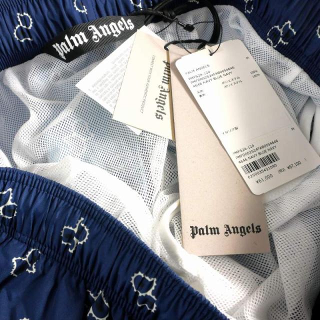 【中古】未使用品 パームエンジェルス PALM ANGELS 24SS PAISLEY SWIMSHORT ペイズリースイムショーツ ショートパンツ_6