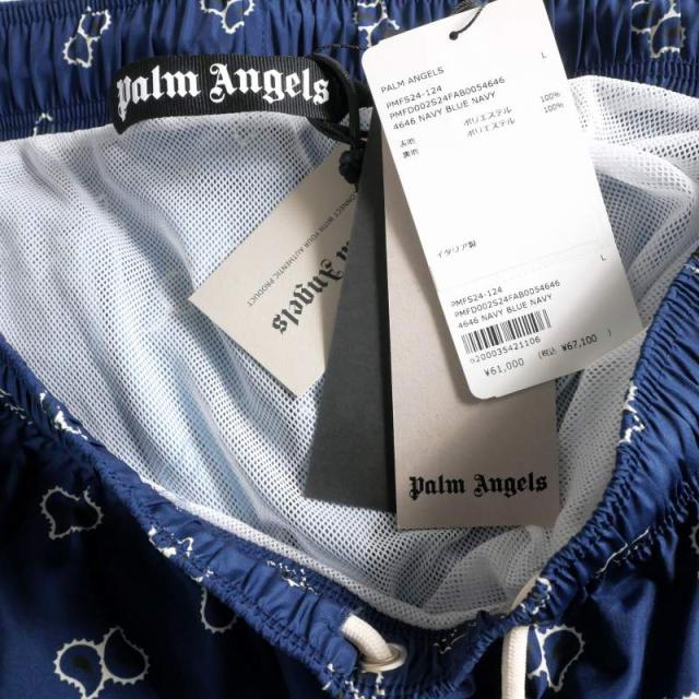【中古】未使用品 パームエンジェルス PALM ANGELS 24SS PAISLEY SWIMSHORT ペイズリースイムショーツ ショートパンツ_6