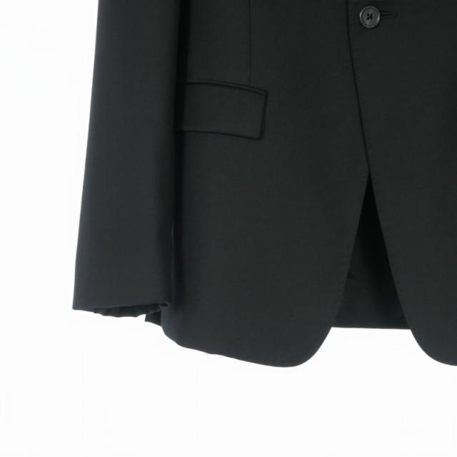 【中古】エンポリオアルマーニ EMPORIO ARMANI セットアップ スーツ 上下 シングルブレストジャケット 44 ブラック_4