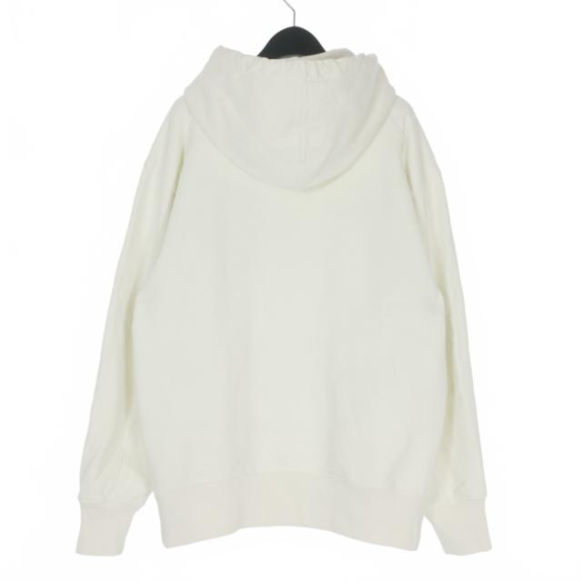 【中古】ワイスリー Y-3 ヨウジヤマモト GFX HOODIE ロゴ スウェットフーディ パーカー S 白 ホワイト IT7524 メンズ_1