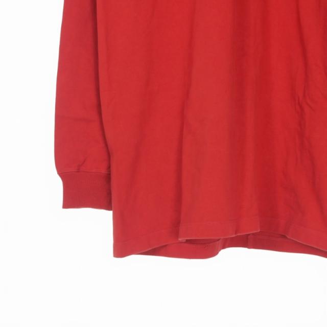 【中古】リックオウエンス Rick Owens 19AW HEAVY JERSEY HOODIE フーディ パーカー 長袖 S CARDINAL RED レッド_3