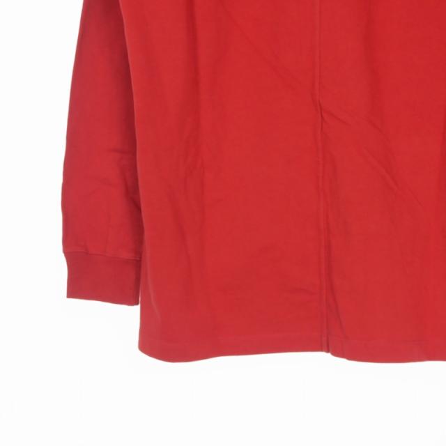 【中古】リックオウエンス Rick Owens 19AW HEAVY JERSEY HOODIE フーディ パーカー 長袖 S CARDINAL RED レッド_5