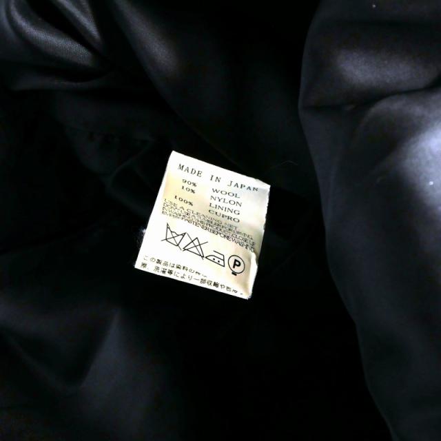 【中古】リミフゥ LIMI feu ヨウジヤマモト フーデッド ウールコート ジャケット 長袖 S ブラック 黒 TQ-C91-104_8