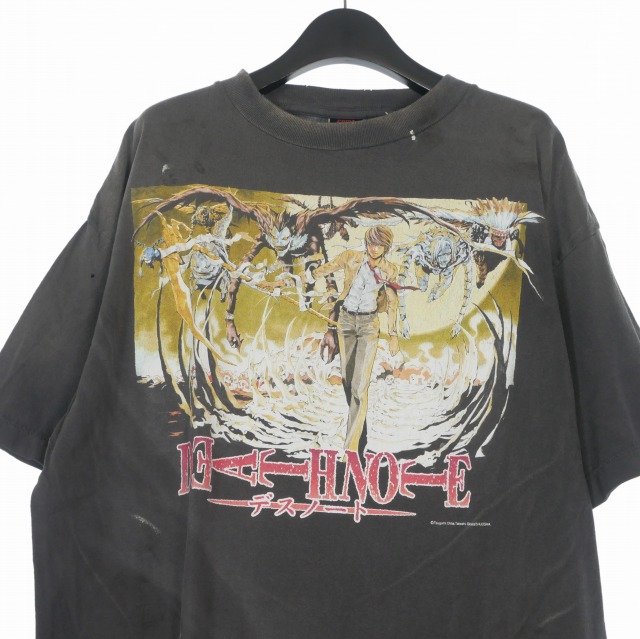 【中古】未使用品 セントマイケル DN_SS T-SHIRT DETH NOTE Tシャツ カットソー 半袖 L ブラック 黒 SM-MK8-0000-C78_2