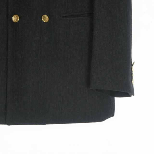 【中古】エムエーエスユー MASU 22AW NIBBLED BLAZER ダブルテーラードジャケット ブレザー ヘリンボーン 長袖 46_3