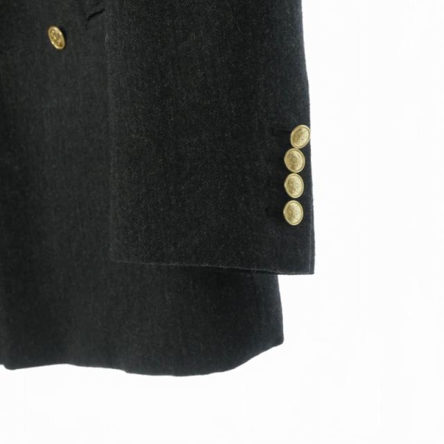 【中古】エムエーエスユー MASU 22AW NIBBLED BLAZER ダブルテーラードジャケット ブレザー ヘリンボーン 長袖 46_4