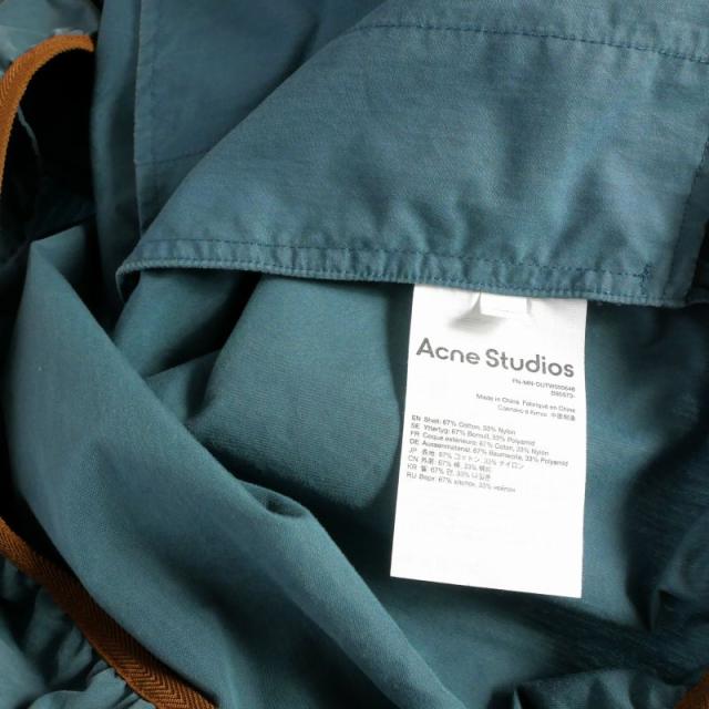【中古】アクネ ストゥディオズ Acne Studios Packable Jacket パッカブルジャケット ブルゾン 長袖 46 Mid Blue_6