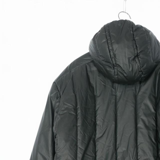【中古】マルタンマルジェラ 10 Martin Margiela 10 17AW フーデッド中綿ブルゾン ジャケット 長袖 44 グリーン 緑_4