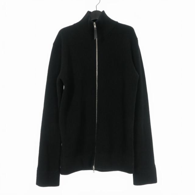 【中古】メゾンマルジェラ Maison Margiela 24AW コットンウール7ゲージドライバーズニット ジャケット ブルゾン 長袖