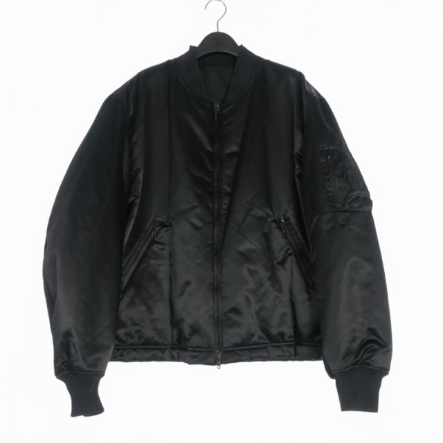 【中古】ワイスリー Y-3 CLASSIC BOMBER JACKET ジャンパー ブルゾン 長袖 裾リブ XL ブラック 黒 HP1344 メンズ