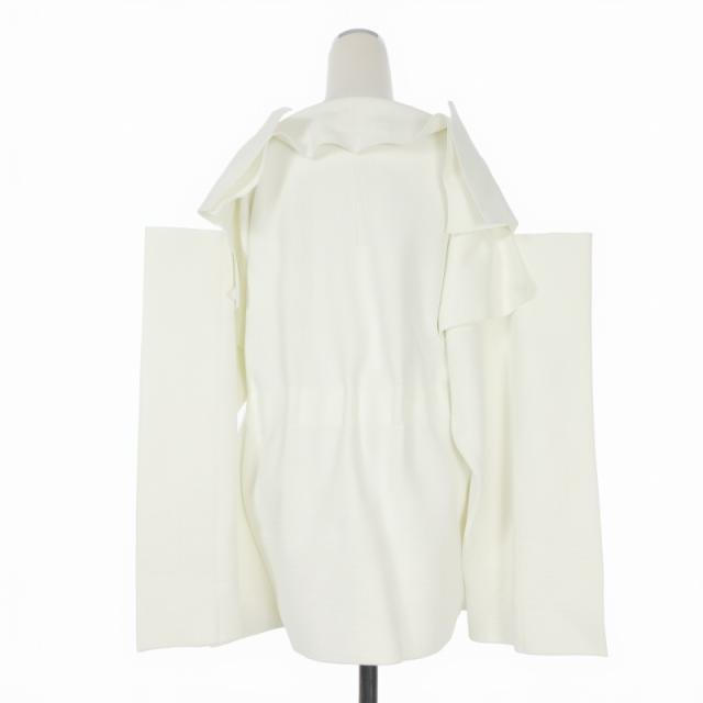 【中古】 CFCL MILAN CREASE COLLARLESS JACKET カラーレス ジャケット ブルゾン 長袖 3 ホワイト 白 CF009KD054_1