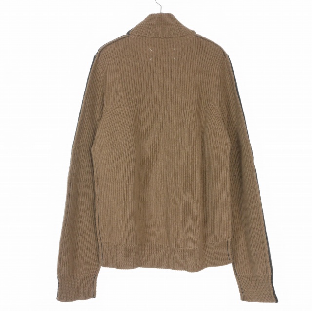 【中古】メゾンマルジェラ Maison Margiela 20AW SWITCH ZIP CARDIGAN ドライバーズニット セーター 長袖 S_1
