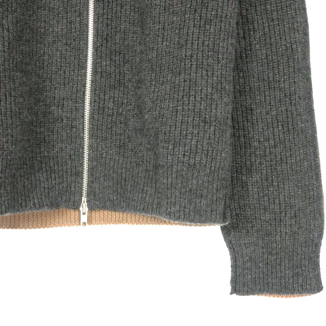 【中古】メゾンマルジェラ Maison Margiela 20AW SWITCH ZIP CARDIGAN ドライバーズニット セーター 長袖 S_3