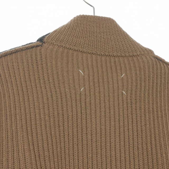 【中古】メゾンマルジェラ Maison Margiela 20AW SWITCH ZIP CARDIGAN ドライバーズニット セーター 長袖 S_4