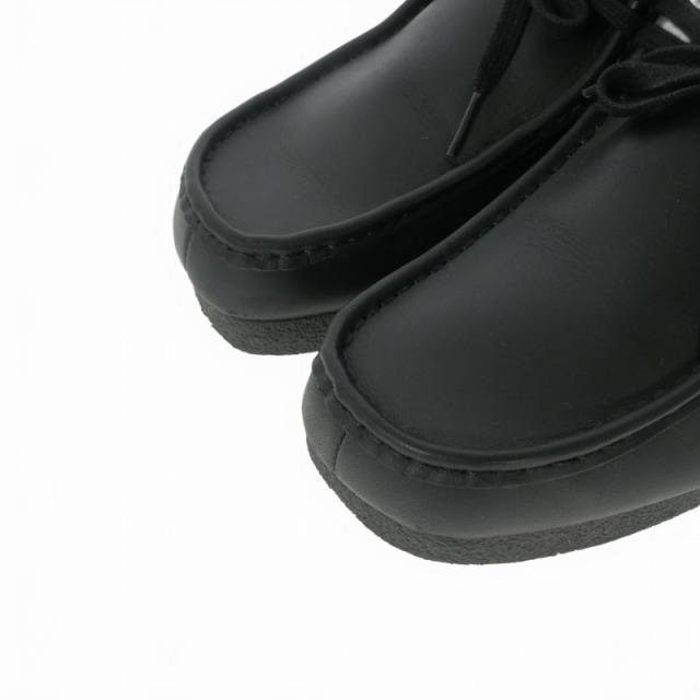 【中古】クラークス Wallabee EVO WP ワラビーエヴォウォータープルーフ レザー カジュアルシューズ 靴 UK7/25.5cm_4