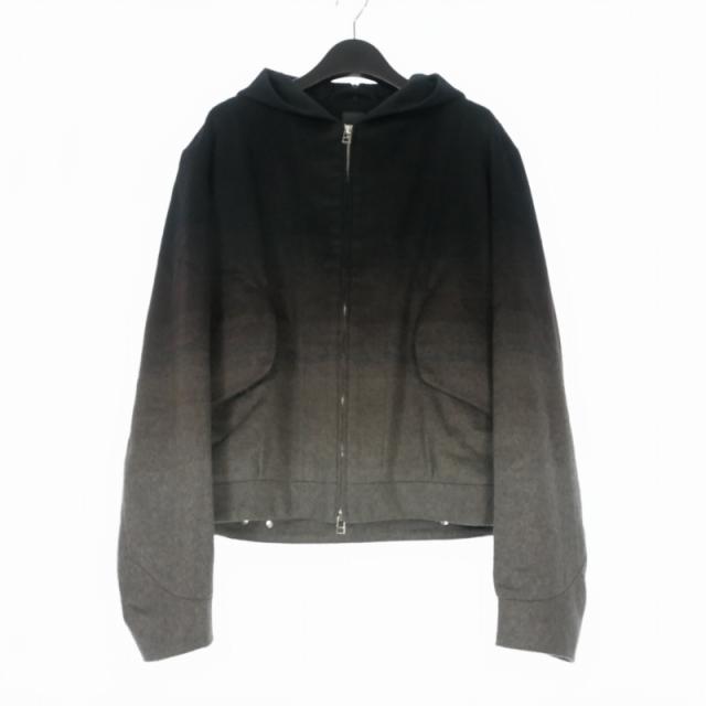 【中古】未使用品 ジェイラル J.L - A.L_ 25AW Terr Jacket グラデーションウール フーデッドジャケット ブルゾン S