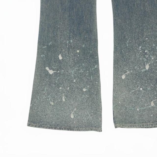 【中古】未使用品 シュガーヒル MOLDED DENIM TROUSERS FLAIRED CUT デニムパンツ ジーンズ 34 インディゴ 2411300416_5