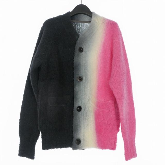 【中古】サカイ sacai Tie Dye Knit Cardigan ニットカーディガン セーター 長袖 1 マルチカラー 23-03167M メンズ