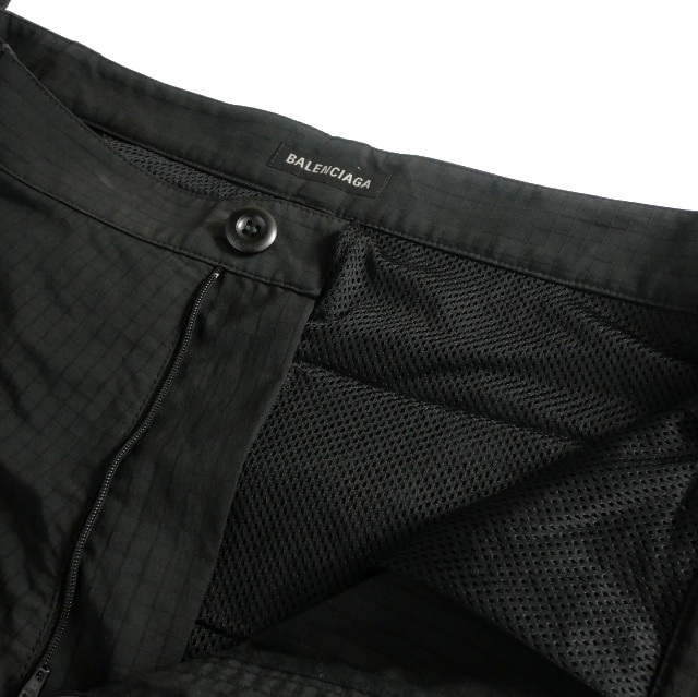 【中古】バレンシアガ BALENCIAGA 24SS Unity Sports Icon Light Cargo Pants カーゴパンツ ワークパンツ S ブラック_7