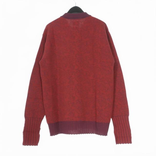 【中古】ニードルス ニードルズ Needles × サスクワァッチファブリックス Sasquatchfabrix. ニットポロシャツ