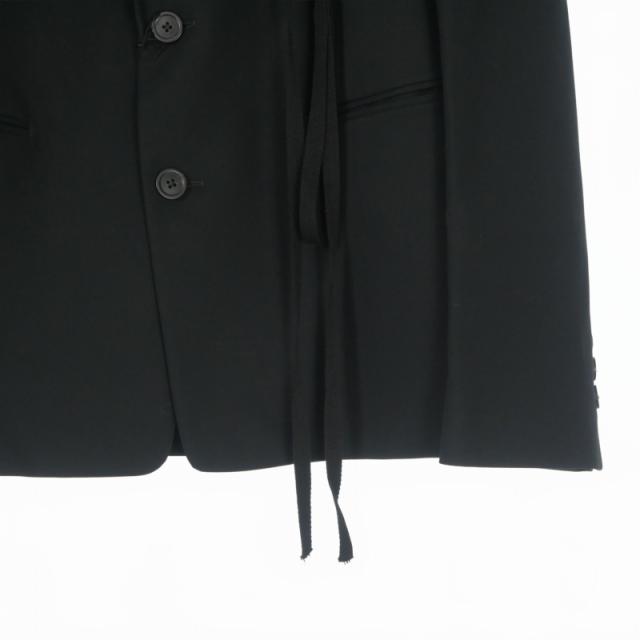 【中古】未使用品 アンドゥムルメステール 24SS SERGE テーラードジャケット ブレザー 長袖 48 ブラック 黒_3