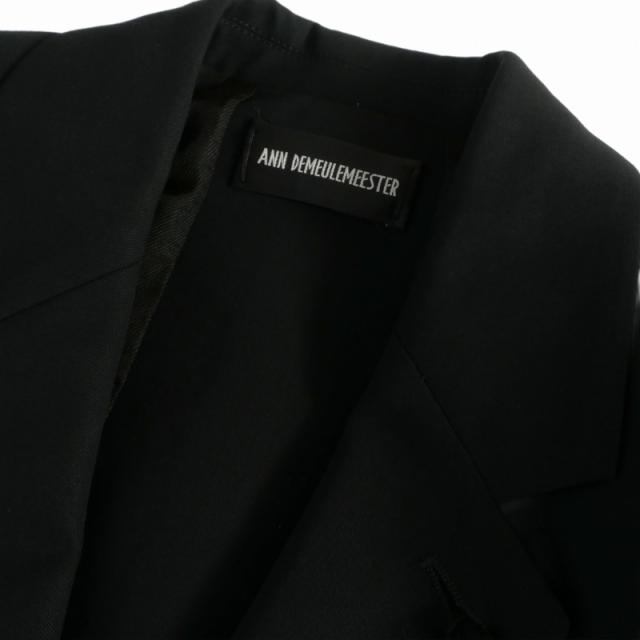 【中古】未使用品 アンドゥムルメステール 24SS SERGE テーラードジャケット ブレザー 長袖 48 ブラック 黒_7