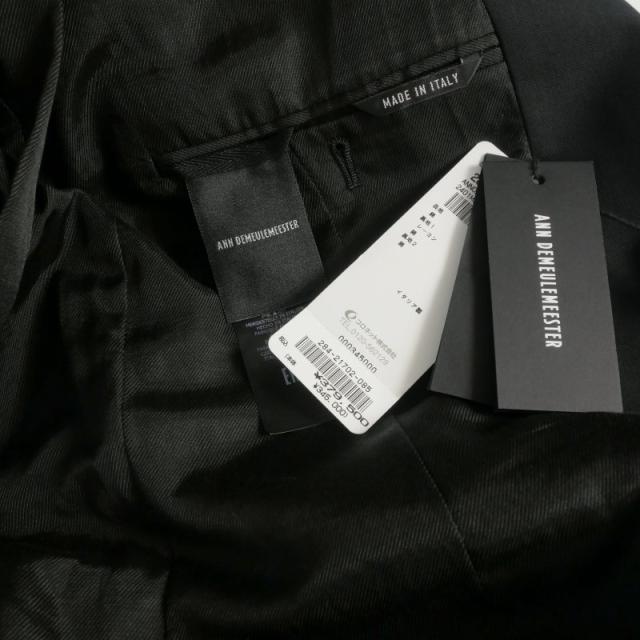 【中古】未使用品 アンドゥムルメステール 24SS SERGE テーラードジャケット ブレザー 長袖 48 ブラック 黒_8
